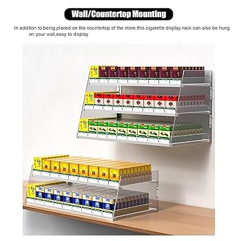 Amazon.co.jp: タバコディスプレイホルダー - 店舗用陳列棚
